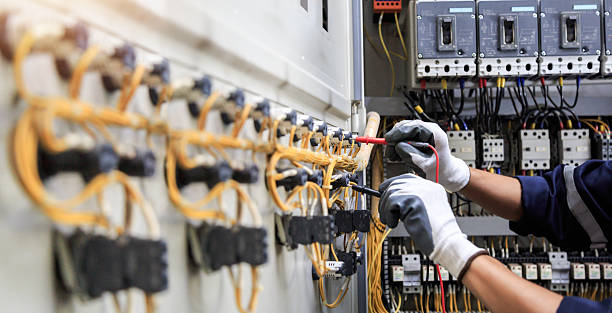 Professional Electrician technician working in South Hill, NY